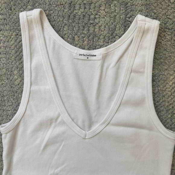 Perfectwhitetee Structured Rib Bra- Maria - Picture 4 of 6